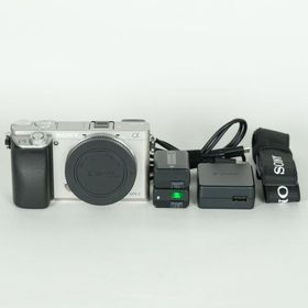 [良品 | シャッター数19,080回｜バッテリー2個付] SONY α6000（ILCE-6000） [ボディ シルバー] | SONY Eマウント