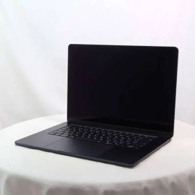〔中古品〕 MacBook Air 15.3-inch Late-2024 MC9L4J／A Apple M3 8コアCPU_10コアGPU 24GB SSD512GB ミッドナイト 〔15.7 Sequoia〕【262】