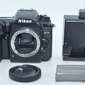 412★美品・ショット数12750回★Nikon デジタル一眼レフカメラ D7500 ボディ ブラック
