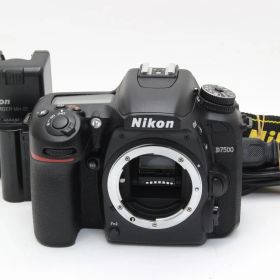 AA (新品級) Nikon ニコン D7500 ボディ ショット数805回 初期不良返品無料 11-62