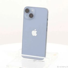 〔中古品〕 iPhone14 256GB ブルー MPWN3J／A SIMフリー【198】