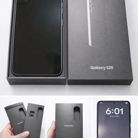 Galaxy S25 256GB ブルーブラック SIMフリー+イヤホン+おまけ