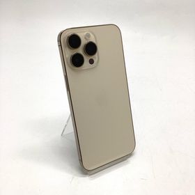 アップル(Apple)の【全額返金保証】【最速発送】Apple iPhone iPhone 14 Pro Max 128GB ゴールド SIMフリー 動作確認済(スマートフォン本体)