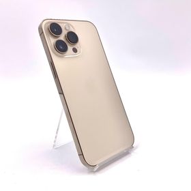 アップル(Apple)の【全額返金保証】【最速発送】Apple iPhone iPhone 14 Pro Max 256GB ゴールド docomo 動作確認済(スマートフォン本体)