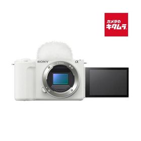 ソニー VLOGCAM ZV-E10 II ボディ ホワイト [ZV-E10M2 W] SONY ミラーレス一眼カメラ Vlogカメラ 自撮り対応 4K60P 高速AF Wi-Fi搭載 《納期約１−２週間》