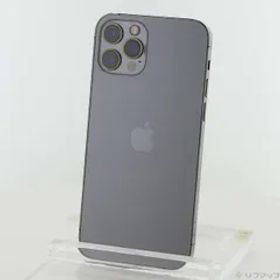 〔中古品〕 iPhone12 Pro 128GB グラファイト MGM53J／A SIMフリー【262】