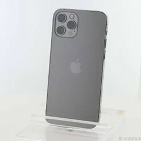〔中古品〕 iPhone12 Pro 128GB グラファイト MGM53J／A SIMフリー【297】