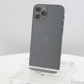 〔中古品〕 iPhone12 Pro 128GB グラファイト MGM53J／A SIMフリー【196】