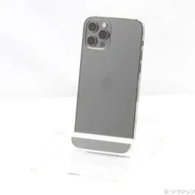 〔中古品〕 iPhone12 Pro 128GB グラファイト MGM53J／A SIMフリー【371】