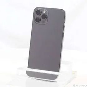 〔中古品〕 iPhone12 Pro 128GB グラファイト MGM53J／A SIMフリー【247】