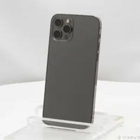 〔中古品〕 iPhone12 Pro 128GB グラファイト MGM53J／A SIMフリー【377】