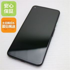 安心保証 超美品 SIMフリー Google Pixel 4a ブラック 白ロム