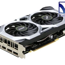 Micro-Star International GeForce RTX 2060 6GB DisplayPort *3/HDMI *1 PCI Express 3.0 x16 GeForce RTX 2060 VENTUS 6G OC【中古グラフィックボード】