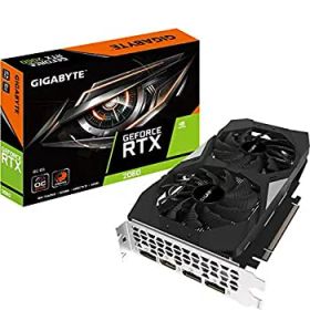 【中古】GIGABYTE Gv-N2060OC-6GD GeForce RTX 2060 OC GG グラフィックスカード 2X ウィンドフォースファン 6GB 192-bit GDDR6 REV2.0 ビデオカード