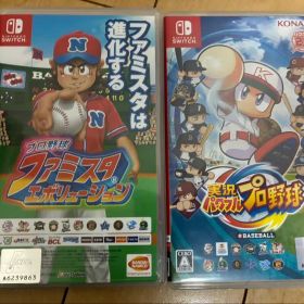プロ野球ファミスタエボリューション & 実況パワフルプロ野球 ソフトセット箱あり