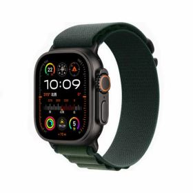 Apple Watch Ultra 2 GPS+Cellularモデル 49mm MX4R3J/A ブラック・ダークグリーンアルパインループ M