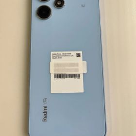 中古品 SIMフリーAU Xiaomi Redmi 12 5G XIG03 スカイブルー