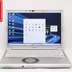 送料無料 あす楽対応 即日発送 中古 フルHD 12.1インチ Panasonic Let's note CF-SV7RFCVS Windows11 高性能 八世代Core i5-8350U 8GB 爆速256GB-SSD カメラ LTE 無線 リカバリ Office付 Win11【ノートパソコン 中古パソコン 中古PC】（Windows10も対応可能 Win10）