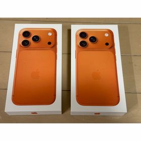 アイフォーン(iPhone)の2個セット iPhone 17 Pro 256GB コズミックオレンジ(スマートフォン本体)