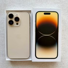 【極美品】Apple iPhone 14 Pro 1TB ゴールド 本体
