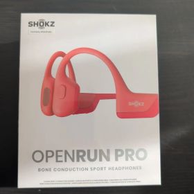 【新品未使用】PINK SHOKZ OPENRUN PRO 骨伝導イヤホン