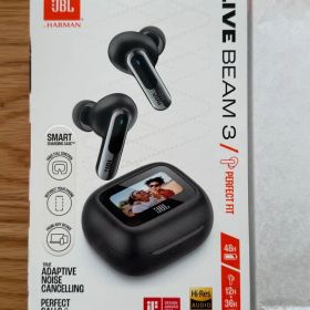 新品未開封 JBL LIVE BEAM 3 ワイヤレスイヤホン ブラック