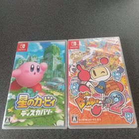 ニンテンドースイッチ(Nintendo Switch)の星のカービィ ディスカバリー + スーパーボンバーマン R 2(家庭用ゲームソフト)