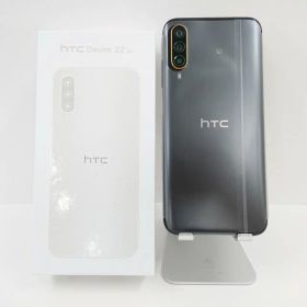 HTC Desire 22 pro SIMフリー ダークオーク 送料無料 本体 n09886 【中古】