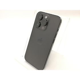 【中古】Apple 楽天モバイル 【SIMフリー】 iPhone 14 Pro 512GB スペースブラック MQ1L3J/A【秋葉4号】保証期間１ヶ月【ランクC】