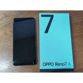 OPPO Reno7a ブラック(スマートフォン本体)