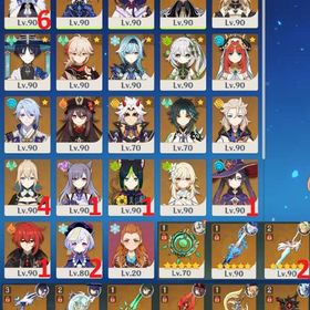 【PU確定30/90】夜蘭完凸+若水2凸 鍾離 雷電将軍 ナヒーダ フリーナ 万葉 胡桃 放浪者 | 原神のアカウントデータ、RMTの販売・買取一覧