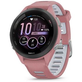 GARMIN｜ガーミン Forerunner 265S （フォアランナー 265S）ランニングGPSスマートウォッチ Pink 010-02810-45【Suica対応】