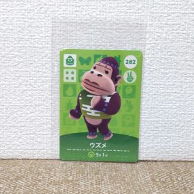 どうぶつの森 amiiboカード ウズメ