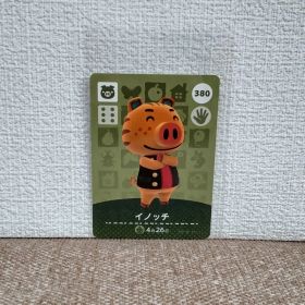 どうぶつの森 amiiboカード イノッチ