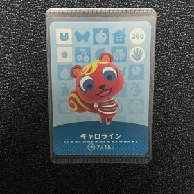 どうぶつの森 amiiboカード キャロライン