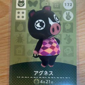 アグネス あつ森・あつまれどうぶつの森・アミーボ・amiiboカード