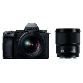パナソニック LUMIX ミラーレス一眼カメラ DC-S5M2XW ダブルレンズキット