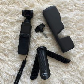 DJI Pocket 2 vlogカメラ(三脚付)