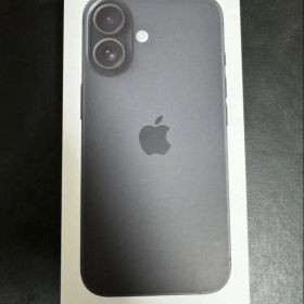 【新品未開封】Apple iPhone16 128GB ブラック SIMフリー