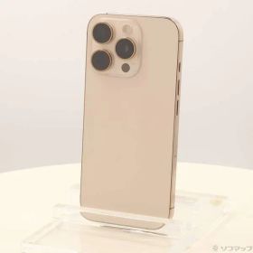 〔中古品〕 iPhone16 Pro 128GB デザートチタニウム MYMX3J／A SIMフリー【297】