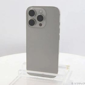 〔中古品〕 iPhone16 Pro 256GB ナチュラルチタニウム MYN33J／A SIMフリー【349】