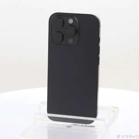 〔中古品〕 iPhone16 Pro 256GB ブラックチタニウム MYN03J／A SIMフリー【276】