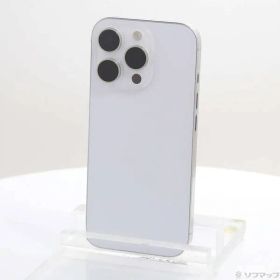 〔中古品〕 iPhone16 Pro 256GB ホワイトチタニウム 3N744J／A SIMフリー【377】