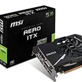 【中古】MSI GeForce GTX 1060 AERO ITX 3G OC グラフィックスボード VD6308