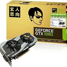 【中古】玄人志向 ビデオカードGEFORCE GTX 1060搭載 GF-GTX1060-3GB/OC/DF