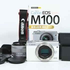 【美品】 キヤノン Canon EOS M100 レンズキット