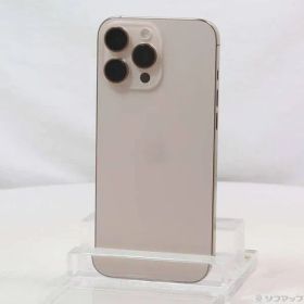 〔中古品〕 iPhone16 Pro Max 256GB デザートチタニウム MYWJ3J／A SIMフリー【258】