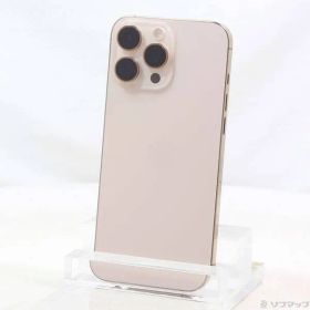 〔中古品〕 iPhone16 Pro Max 256GB デザートチタニウム MYWJ3J／A SIMフリー【269】