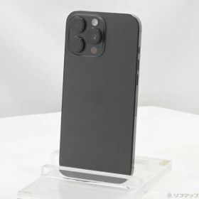 〔中古品〕 iPhone16 Pro Max 512GB ブラックチタニウム MYWL3J／A SIMフリー【258】