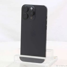 〔中古品〕 iPhone16 Pro Max 512GB ブラックチタニウム MYWL3J／A SIMフリー【262】